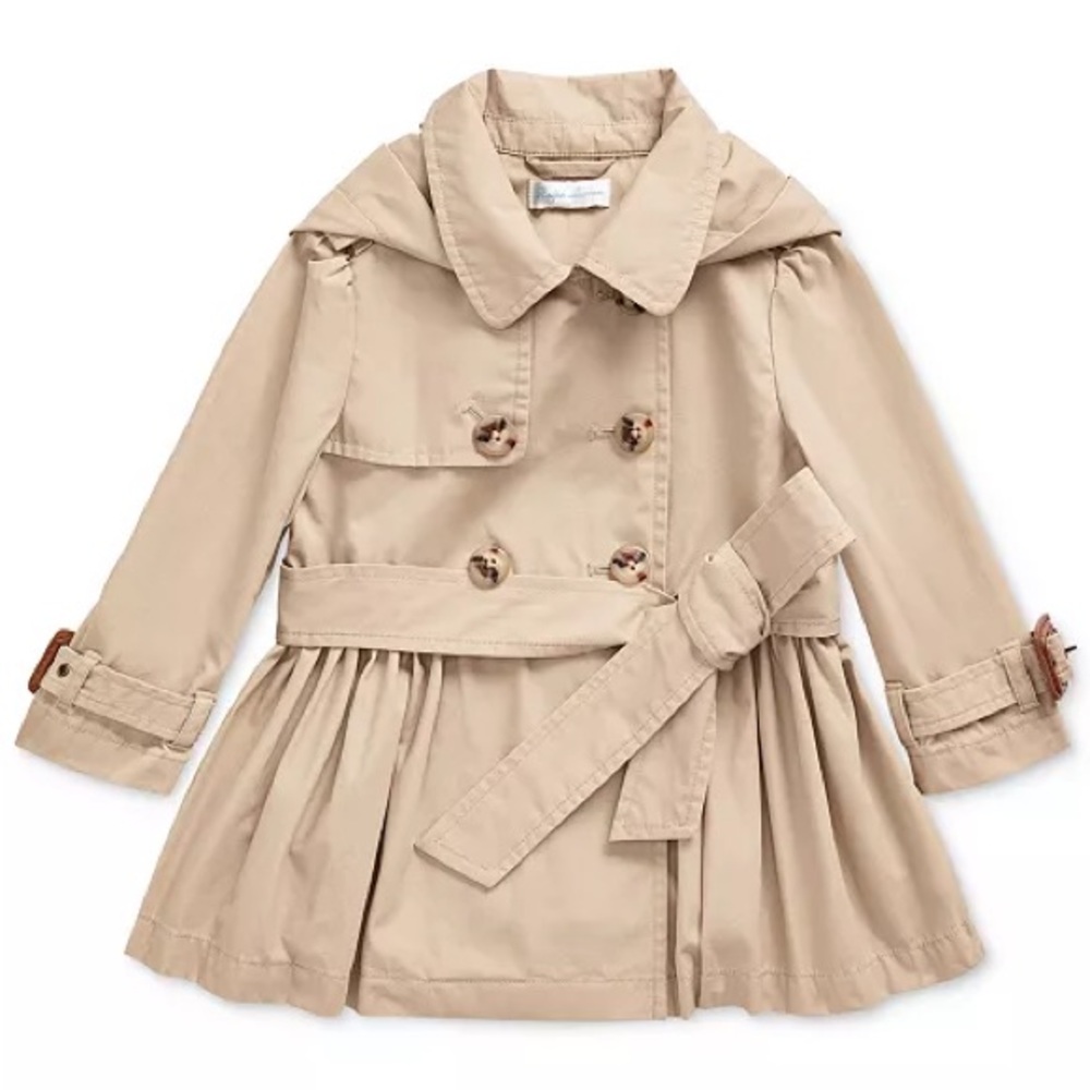 Ralph Lauren Classic Tan Kids Trench Coat